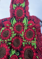 Avental de cozinha bordado mexicano, Mandil Mexicano Bordado, ropa flor artesanal comprar usado  Enviando para Brazil