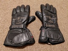 leather motorcycle gloves for sale  NORWICH