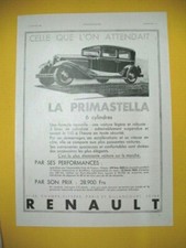 Publicite presse renault d'occasion  Mazamet