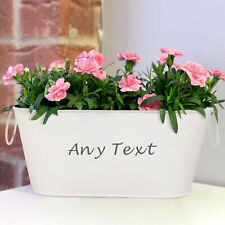 Personalised plant pot for sale  UK