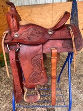 Vintage western saddle for sale  Bentonville
