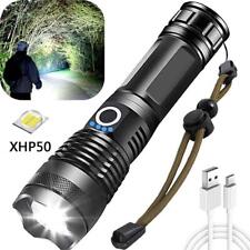 Rechargeable flashlight handhe for sale  Shipping to Ireland