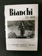 Bianchi 1400cc 1936 usato  Pavia