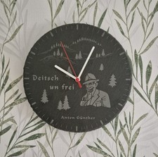 Wanduhr schiefer anton gebraucht kaufen  Zwönitz