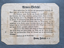 Uralter armee befehl gebraucht kaufen  Eisenhüttenstadt