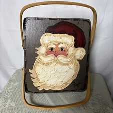 Hand painted santa for sale  Chicago
