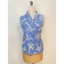 Blusa elástica Missy Maude azul palmeira preppy grande comprar usado Blusa elástica Missy Maude azul palmeira preppy grande comprar usado  Enviando para Brazil