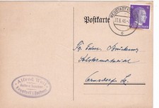 Wk2 1943 ganzsachen gebraucht kaufen  Lennestadt