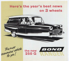 Bond minicar 250g for sale  UK