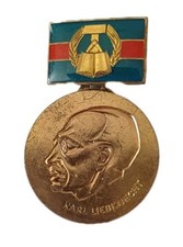 Karl liebknecht medaille gebraucht kaufen  Neubrandenburg