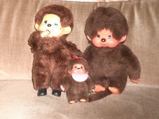 Monchichi familie cm gebraucht kaufen  Horst