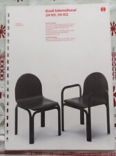 Fiche publicité knoll d'occasion  Lamalou-les-Bains