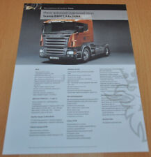 Folheto Scania R400 caminhão trator edição russa Prospekt comprar usado  Enviando para Brazil