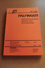 Ersatzteilliste palfinger 1750 gebraucht kaufen  Könnern