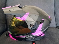 Capacete de motocicleta Scorpion AT950 preto e rosa tamanho XL comprar usado Capacete de motocicleta Scorpion AT950 preto e rosa tamanho XL comprar usado  Enviando para Brazil