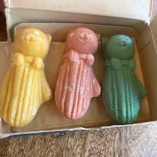 Antigo Avon Three Little Kittens Sabonetes Infantis na Caixa Peludo, Purry, Scurry 1978 comprar usado  Enviando para Brazil