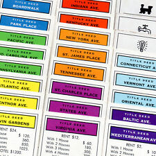 Monopoly replacement property for sale  Winston Salem