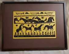 Vtg lino block for sale  Colorado Springs