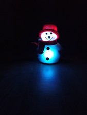 Schneemann led licht gebraucht kaufen  Lübben (Spreewald)