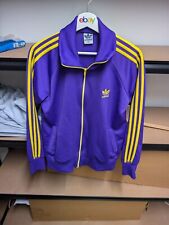 Jaqueta Adidas Masculina Antiga Tamanho M Roxa Três Listras Logotipo Trefoil Poliéster comprar usado  Enviando para Brazil