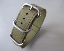 Leinen uhrband canvas gebraucht kaufen  Montabaur