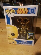 Funko Pop! Vinilo: Star Wars - C-3PO - (Oro) - Convención de Verano 2015 segunda mano  Embacar hacia Argentina