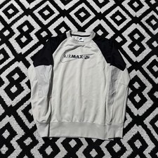 Vintage Nike Unisex kremowo-biały poliester okrągły dekolt rozmiar S Y2K lata 90. Air Max Regula na sprzedaż  PL