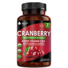 Cranberry tablets triple for sale  LONDON