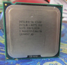 CPU SLGTD INTEL CORE 2 DUO E7600 PROCESSADOR 3.06GHZ/3M/1066 SLGTD SLLGA 775/T, usado comprar usado  Enviando para Brazil