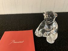 Oursons clair cristal d'occasion  Baccarat
