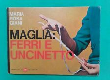 Maglia ferri uncinetto usato  Fermo