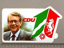 Aufkleber sticker cdu gebraucht kaufen  Südlohn