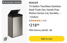 Kohler gallon touchless for sale  Long Beach