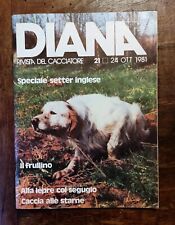 Diana 1981 rivista usato  Volpeglino