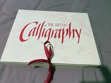 Art calligraphy boxed for sale  BOURNEMOUTH