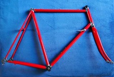 Roter rennrad rahmen gebraucht kaufen  Kiel