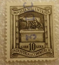 Marca bollo lupa usato  Sale
