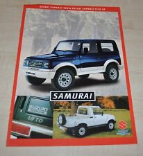 1999 suzuki samurai d'occasion  Expédié en Belgium