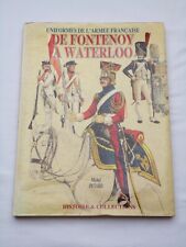 Fontenoy waterloo uniformes d'occasion  Muzillac