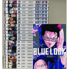 BLUE LOCK Mangá Versão INGLÊS Conjunto Volume 1-30 Quadrinhos NOVO - DHL Rápido comprar usado  Enviando para Brazil