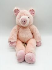 Build A Bear BAB Floppy Pig rosa bicho de pelúcia aposentado 97 leitão de brinquedo macio, usado comprar usado  Enviando para Brazil