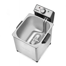 Fritadeira Cuisinart CDF-130 2 quartos aço inoxidável excelente usada uma vez, usado comprar usado  Enviando para Brazil