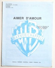 Partition vintage sheet d'occasion  Paris XI