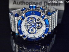 Usado, Raro Novo INVICTA Relógio Masculino 52mm Azul/Prata Subaqua Talon Swiss Chrono SS comprar usado  Enviando para Brazil