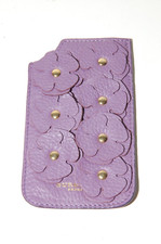 BURBERRY PRORSUM $365 Lavanda Roxa COURO CAPA DE BORRACHA CAPA IPHONE 5/5S comprar usado  Enviando para Brazil