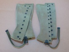 Wwii leggings green for sale  Vassalboro
