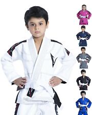 Usado, Kids Brazilian Jiu Jitsu BJJ Gi Kimono Attila series Leve por Vector  comprar usado  Enviando para Brazil