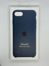 Capa de silicone genuína Apple para iPhone 7/8/SE cor azul abismo comprar usado  Enviando para Brazil