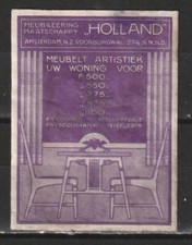 Reklamemarke holland wohnungsm gebraucht kaufen  Deutschland