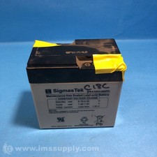 SigmasTek. Bateria selada de chumbo-ácido SP6-6.5 (6V6.5AH/FP) USIP comprar usado  Enviando para Brazil